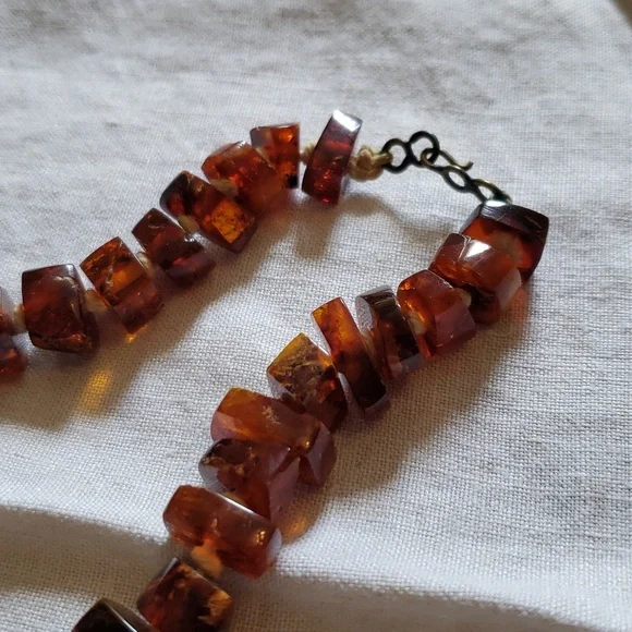 Vintage Handcrafted Natural Baltic Amber Necklace